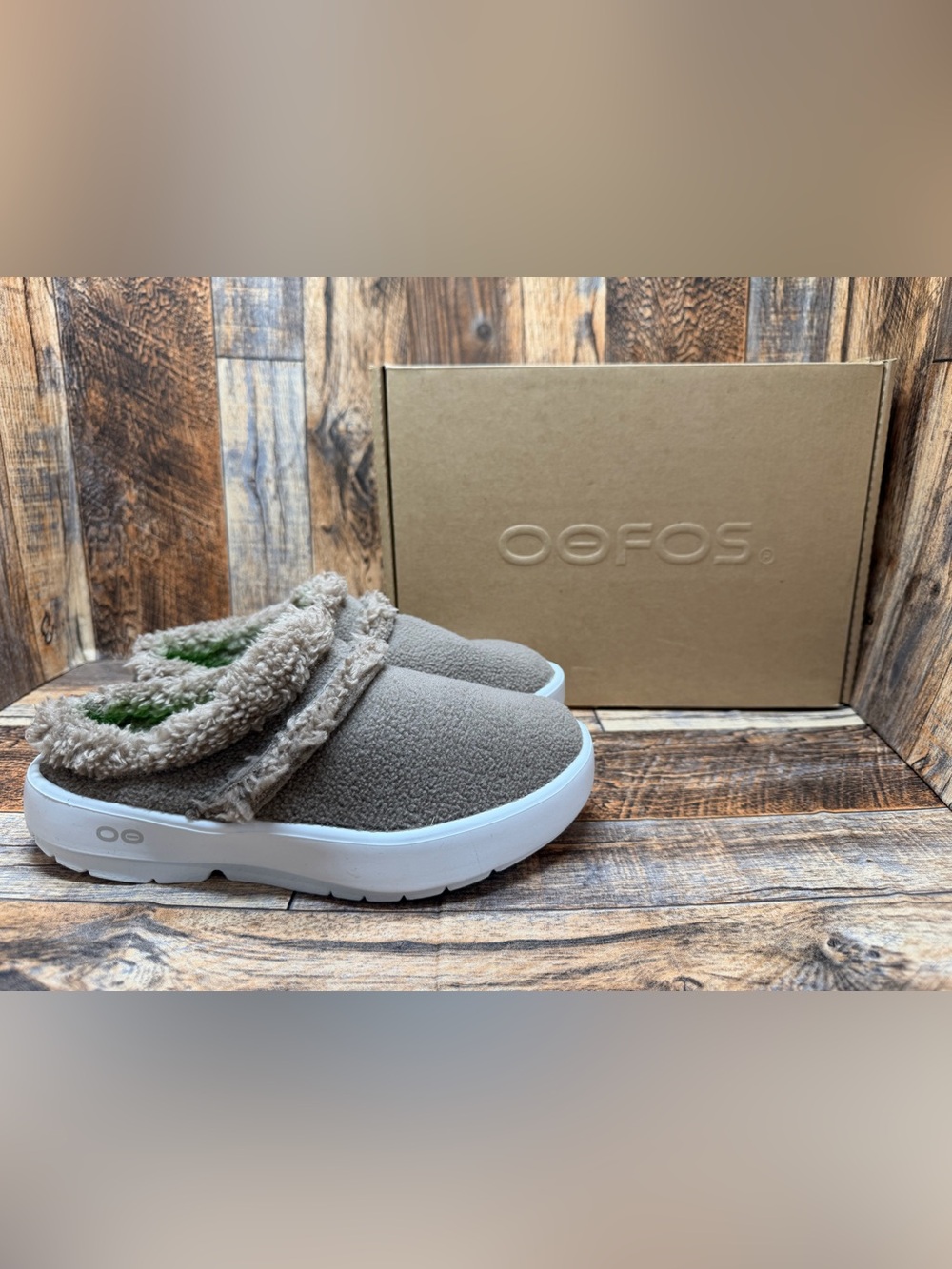 NEW OOFOS Oocoozie Mule Women’s Orthopedic Slip On Sandals US Size 6.5
